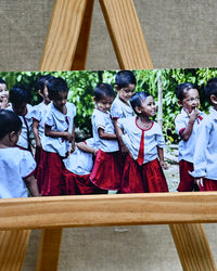 8 cartes de vœux Enfants du Mékong