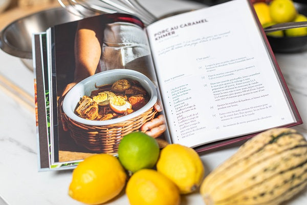 Le goût du Cambodge - carnet de recettes d'une fille des rizières