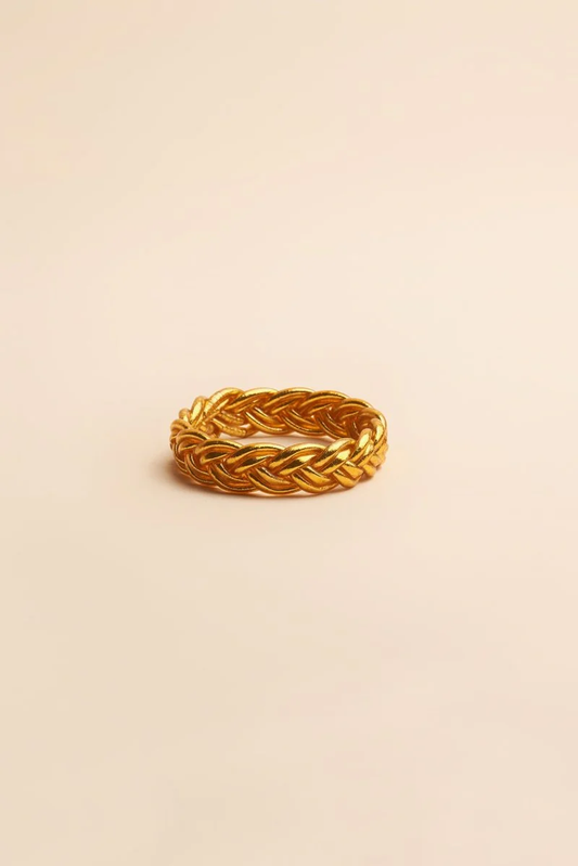 Bracelet kumali - jonc double tresse